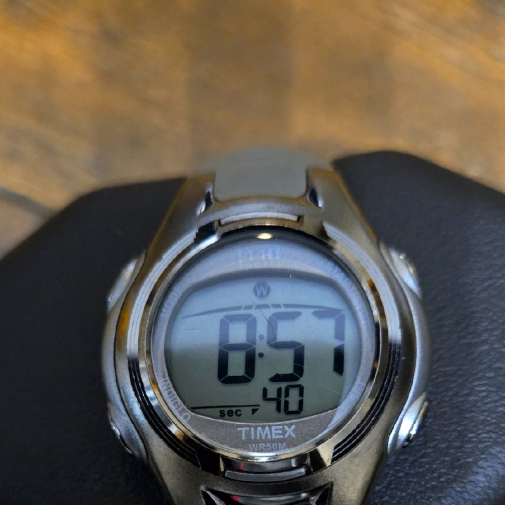 Timex Metallic Silver Smartwatch 1440